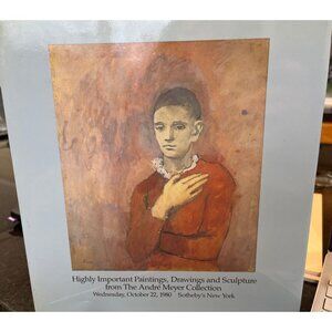 Sotheby's Paintings Drawings and Sculpture Andre Meyer Collection 10-22-1980
